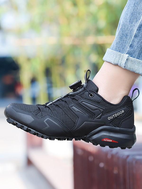 Men's Wear-Resistant Cycling & Hiking Lockless Shoes for Outdoor Sports