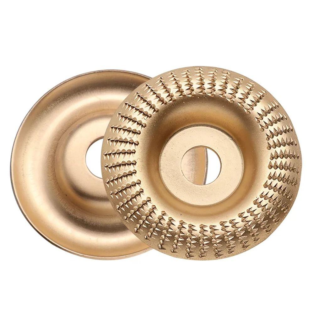 1/3Pcs Carbon Steel Wood Polishing Wheel Abrasive Tool Angle Grinder Disc Wood Grinding Wheel