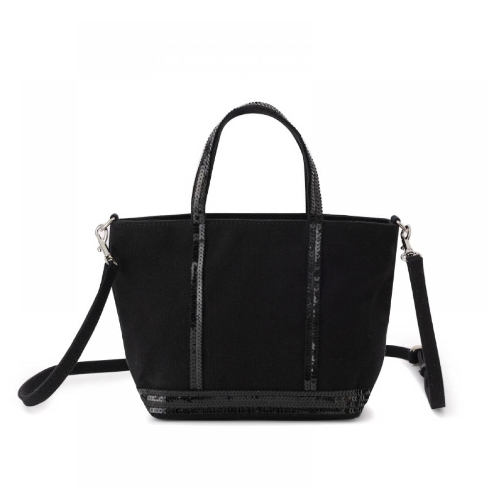 Vanessabruno Cabas Spangle Mini Xs Tote Bag 0pve01 V40410 999