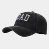 Trendy Vintage Embroidered Washed Cotton Dad/Mom Baseball Cap - Casual Sun Hat