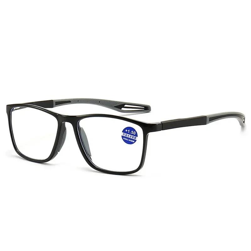 TR90 Sport Myopia Glasses Men Ultralight Anti Blue Light Prescription Eye Glasses Women Nearsighted Eyewear 0 -1.5 -2.0 To -6.0