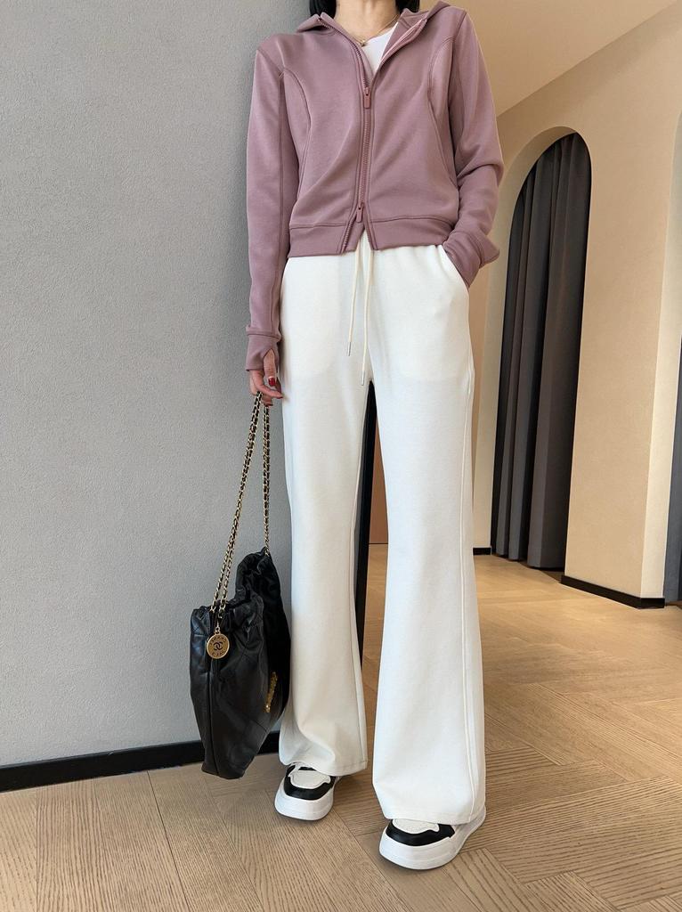 Ze Dai Jia Yi High Waist Slimming Flare Pants for Women - Spring 2026