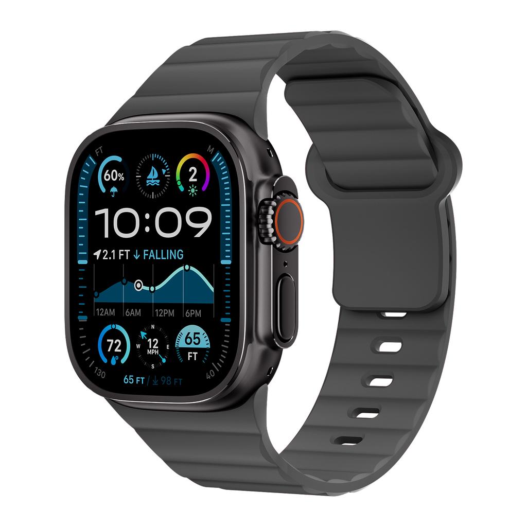 Sport Band for Apple watch Ultra 3/11/10/9/8/7/6/SE 49mm 46mm 45mm 44mm 40 41 42mm Silicone bracelet wrist correa iWatch Straps
