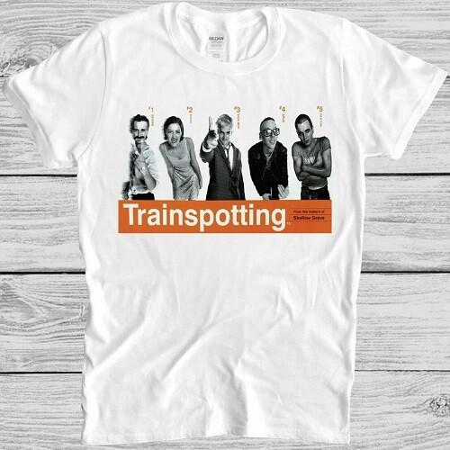 

Trainspotting T Shirt Cult 90s Movie Retro Cool Gift Tee M245 2XL