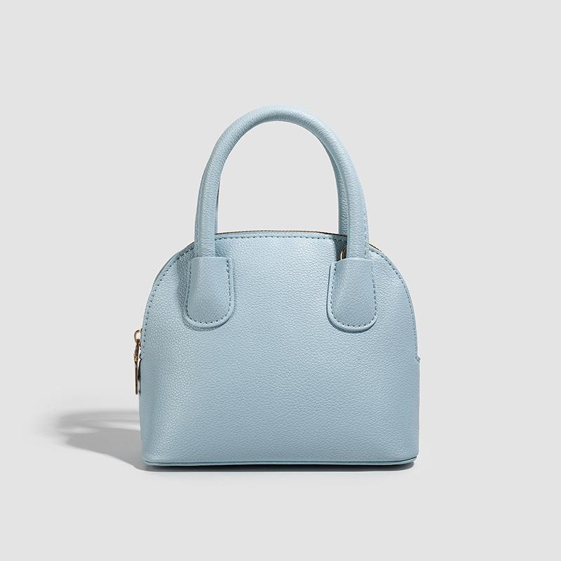 

Трендовый и Нишевый Дизайн Модная Ручная Сумка Кроссбоди Ретро Простая и Универсальная Сумка-Ракушка синий