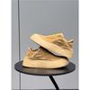 Board shoes new autumn leather casual shoes trendy and light platform shoes lace-up low-top shoes ms
