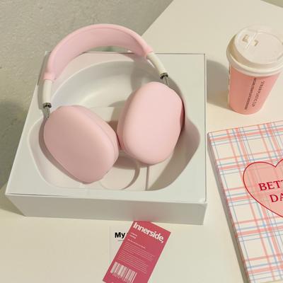 Für 2 teile/satz Silikon Soft Cover für AirPods Max Drahtlose Kopfhörer Mode Fall Schutzhülle Reine Farbe Schutz