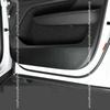 For Volvo XC40 19-21 Carbon fiber PU leather Door Anti Kick Pad Protective Trim