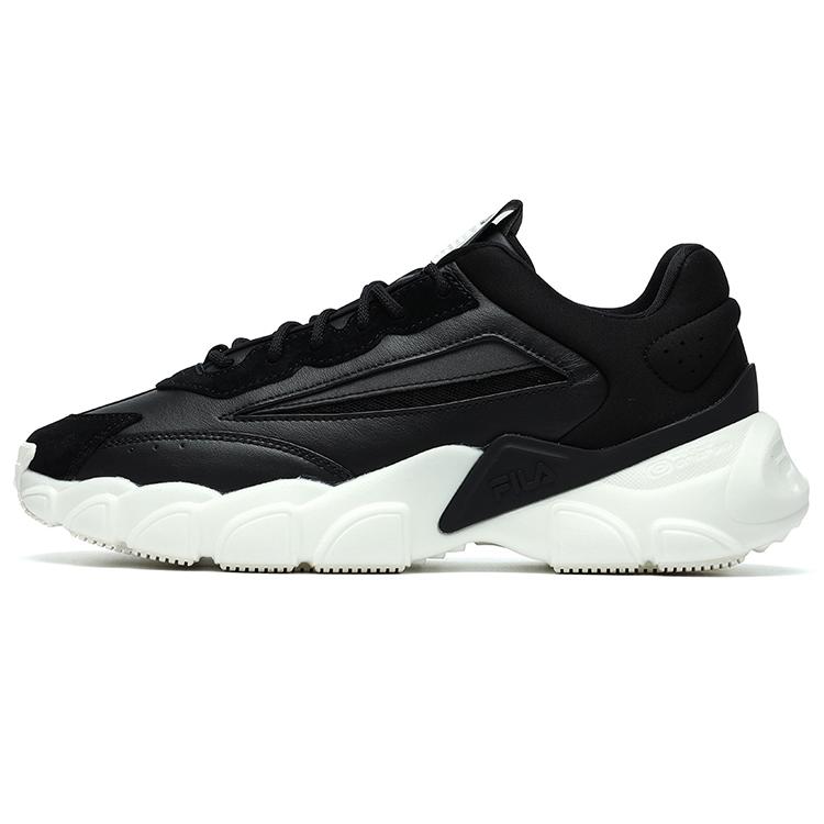 FILA Fashion Sneakers Low top Running Shoes Black/White F12M134144FBK 44.5