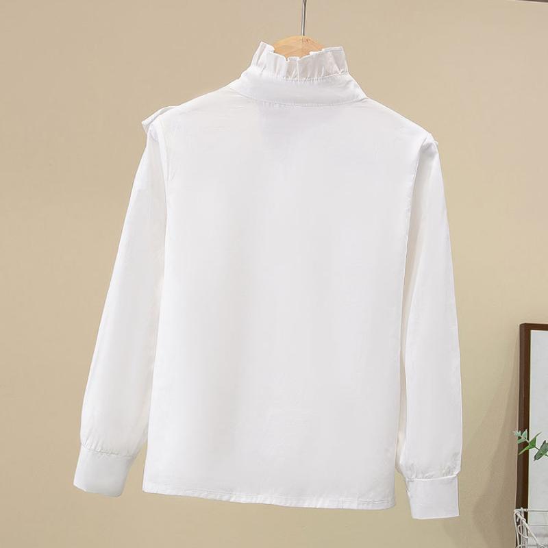 Girls Uniform Clothes Shirt Suit Spring Autumn Long Sleeve White Shirt + Skirt Graduation Class Uniform Preppy Style for Student