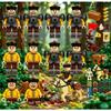 M8265 Assembled Building Block Type Imperial Guard Figure in Distress Small Particle Building Block Toy