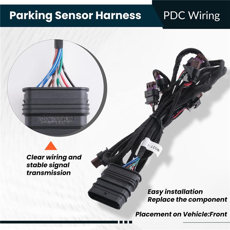 Car Front Bumper Parking Sensor Wiring Harness PDC Cable A2044400035 Fit For MERCEDES Benz C-Class W204 Replacement