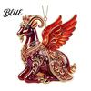 Decorative Hanging Charms Goat Christmas Tree Pendant Durable Acrylic Ornament Not Easy Ornament to Fade for Holiday And Car Decoration Collectibles