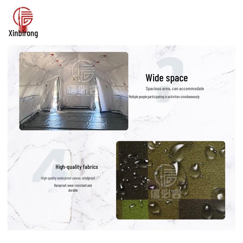 Xinbirui 37 Sqm Frame Command Tent Accessories