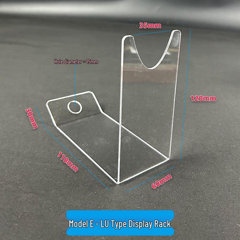 Acrylic Supermarket Hair Dryer Holder Display Stand