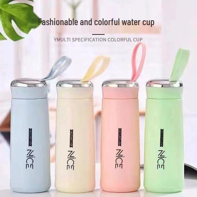 Trendy Portable Glass Water Cup with Custom Logo