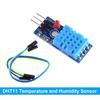 Dht11 Temperature Humidity Sensor High Accuracy Single Bus Protocol Customizable Cable Length For Diy Projects