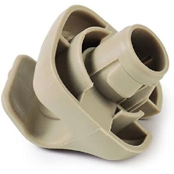 jatech1pc Front Sun Visor Sunvisor Clip Hook Bracket Hanger for Honda Accord Civic Pilot Odyssey (Beige)