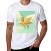 Flying Goldfish TShirt Holiday Casual Short Sleeve Top