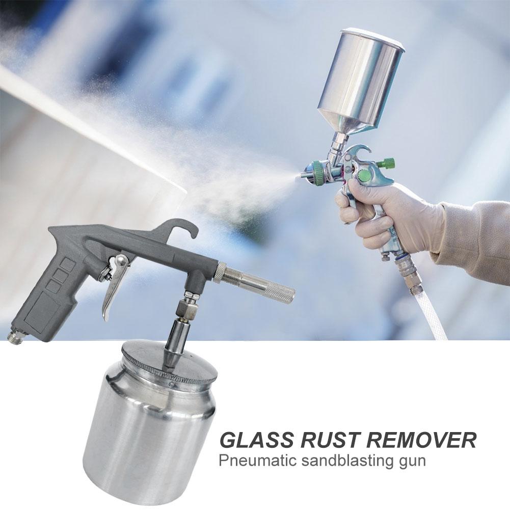 Buy Handheld Pneumatic Sandblaster Spray Gun Rust Removal Sand Blasting