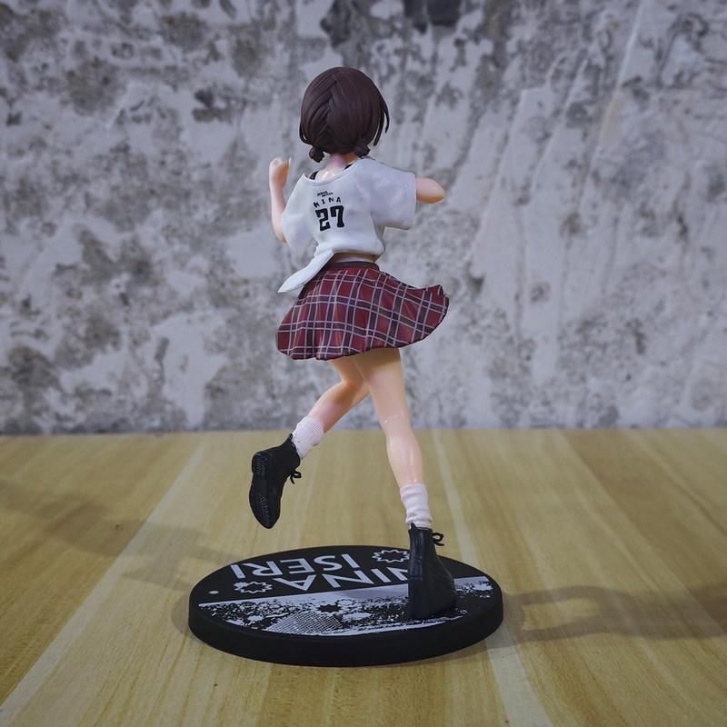 8Cm Girls Band Cry Nina Iseri Anime Figurine Detailed Character Statue Desktop Pc Case Ornament Premium Collectible Gift