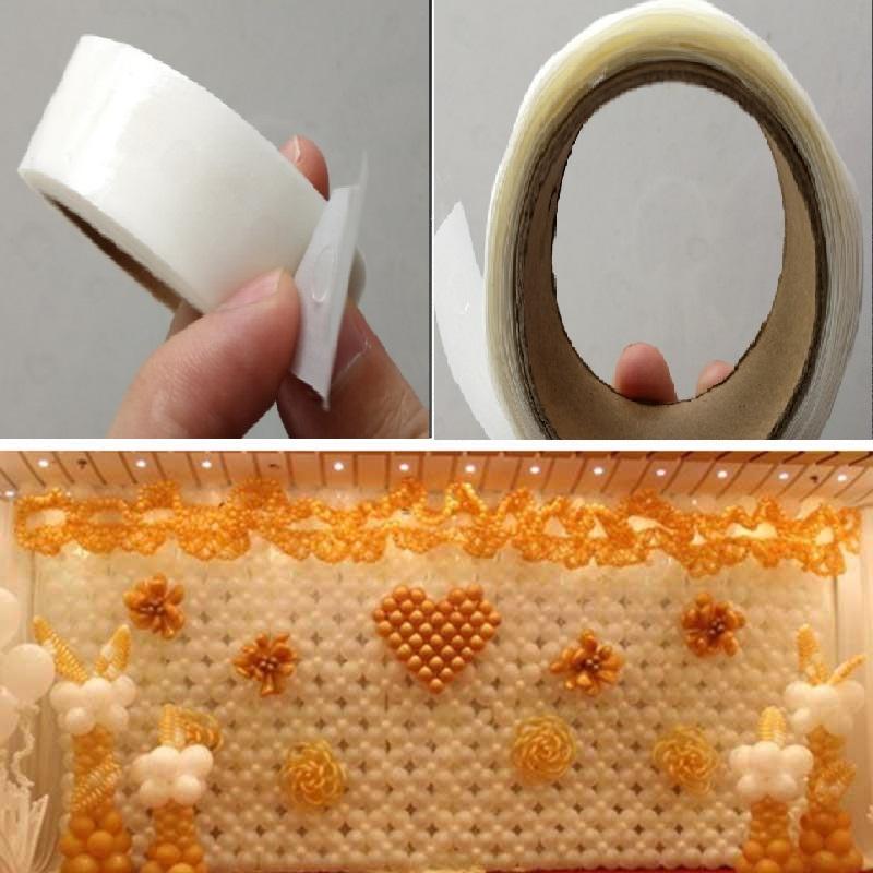 300 Double Sided Sticky Glue Dots Adhesive For Wedding Balloon Decoration 5mm