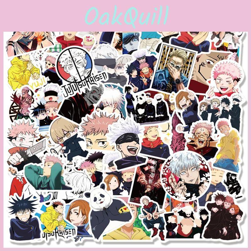 Durable And Colorful Jujutsu Kaisen Stickers 100pcs Perfect For All Surfaces