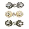 1PC Rhinestone Brooch for Cheongsam Fashion Rhinestone Collar Pin Elegant Modesty Clip Qipao Dress Clasp