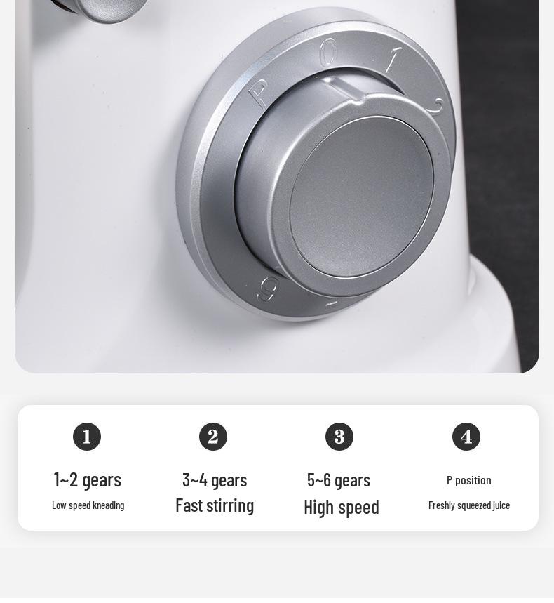 8L Multifunctional Kitchen Machine: Small Household Stand Mixer & Dough Kneader