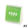 2026 Mini Calendars Creative Desk Portable Travel Calendars With Butterfly Capybara Designs Monthly & Weekly Planner Calendar