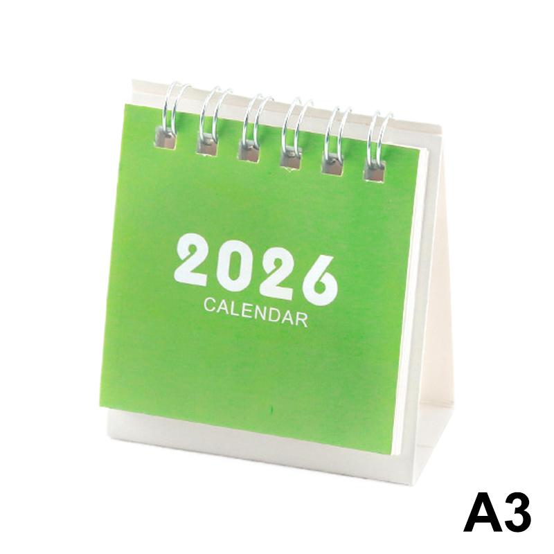 2026 Mini Calendars Creative Desk Portable Travel Calendars With Butterfly Capybara Designs Monthly & Weekly Planner Calendar
