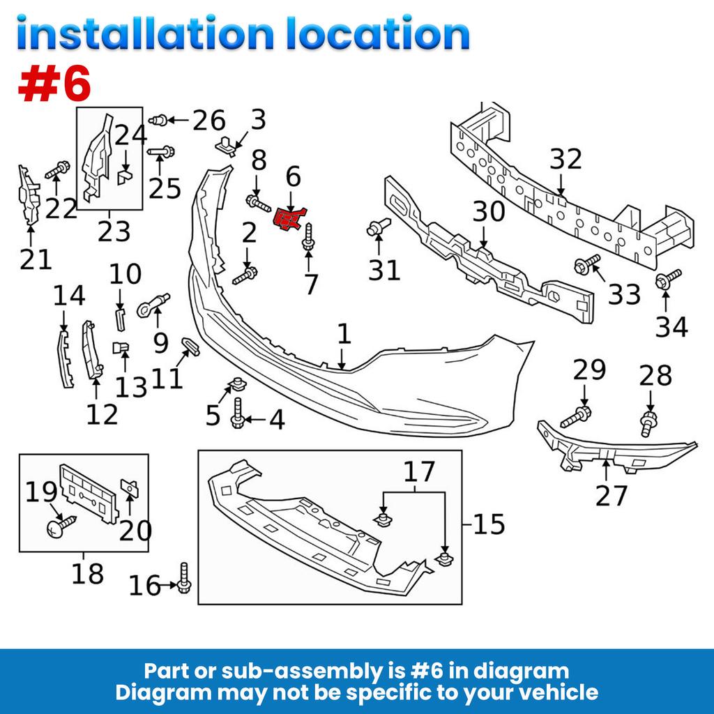 2 st För Mazda 3 Sedan SV Sport 2014 2015 2016 2017 2018 BHN1500T1F Höger & Vänster Främre Stötfångare Fästen Stöd