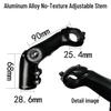 Aluminum Alloy Adjustable Stem Mountain Bike, Station Wagon 22.2/25.4/31.8