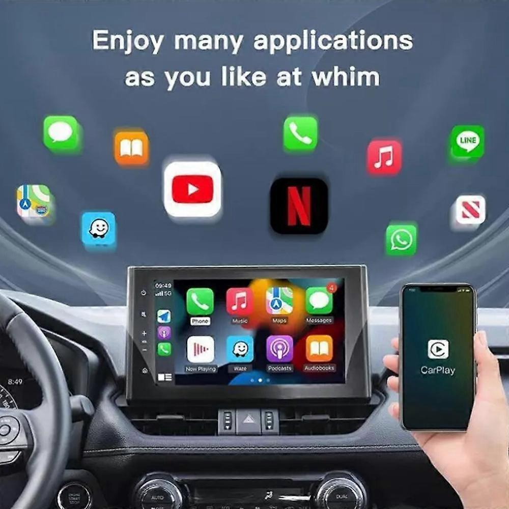Wireless CarPlay Auto AI Box,2+8GB The Magic Box Car Play