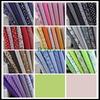 7-Color Patchwork Fabric Set: Plain, Floral, Gingham, Polka Dot, Handmade DIY Cotton