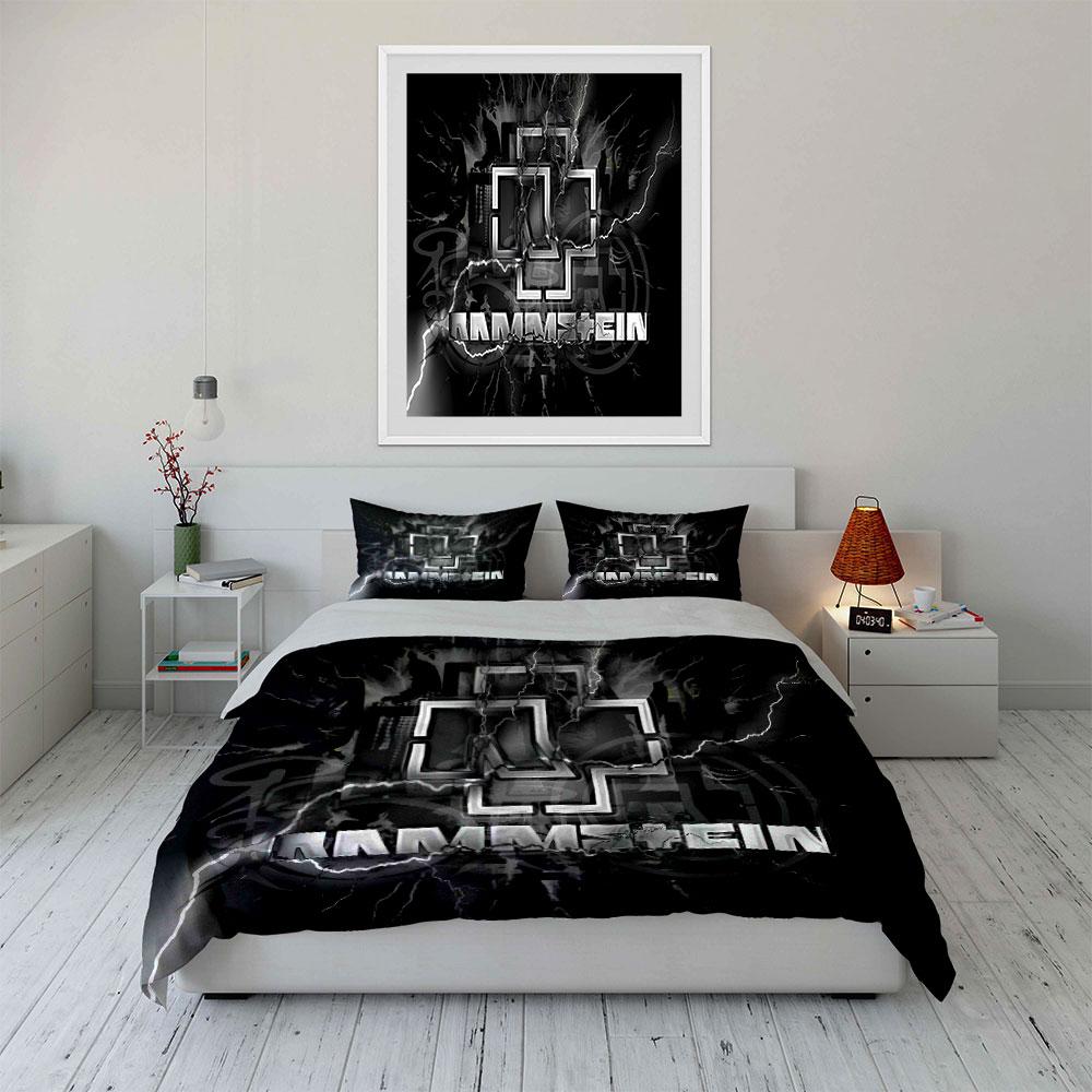 Logo, Lightning, Dark Background. Bedding Sets Duvet Cover Sets Duvet Covers Pillowcases(1 * Duvet Cover 2 * Pillowcases Without Duvet Insert)