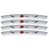 4pcs Aluminum Car Styling Wheel Rim Sticker SLINE Emblem Accessories For  Audi A1 A3 8P A4 B5 B6 B8 A5 A6 C5 C6 A7 A8 Q3 Q5 Q7 TT