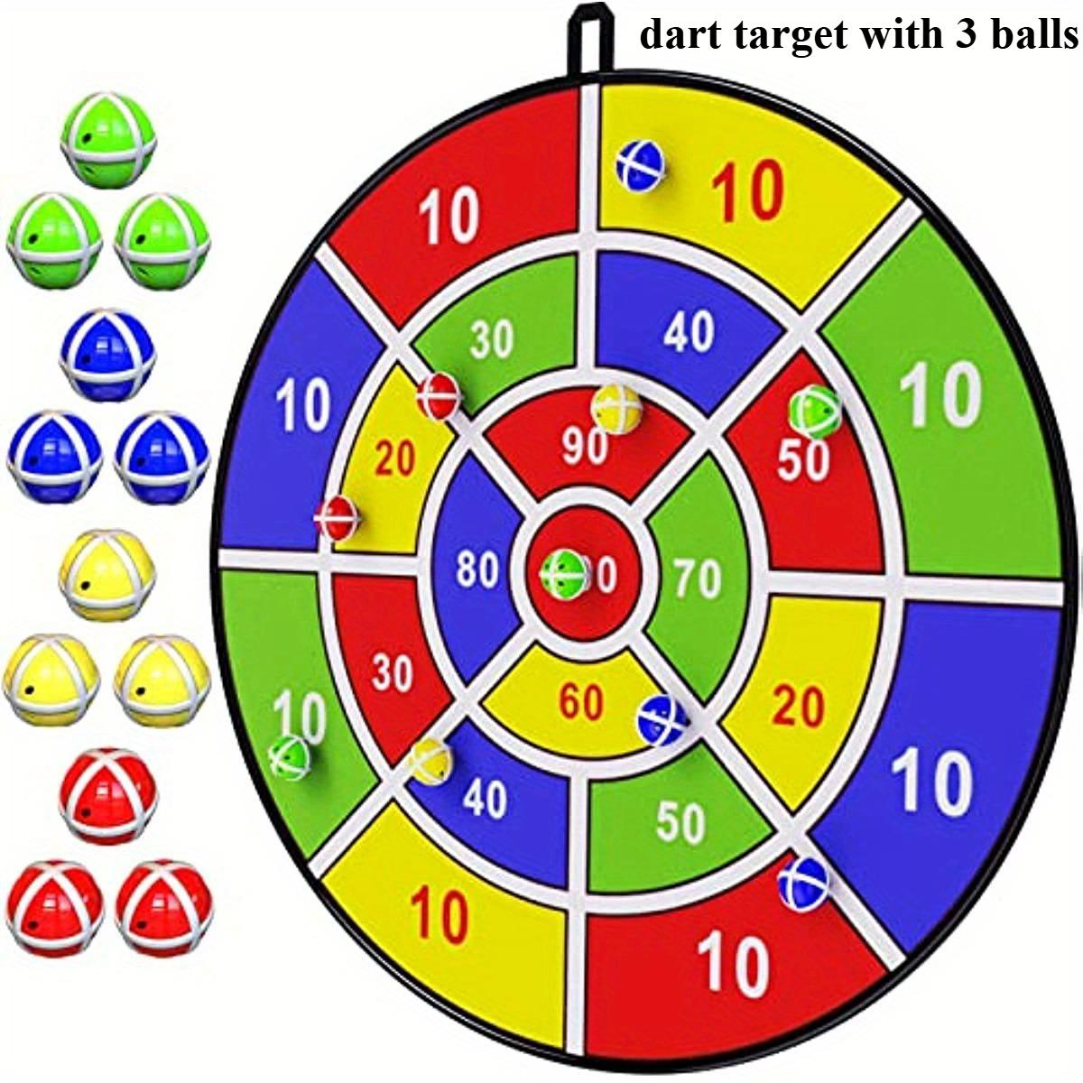 

Kids Dart Board Set - Indoor/Outdoor Fun Party Game For 3-12 Year Old Young Boys & Girls - Perfect Birthday Present