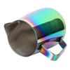 Stainless Steel Colorful Coffee Jug Milk Frothing Pot Espresso Latte Art Pitcher Cup (600ml)