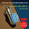 New Wireless Single Ear Bluetooth Headset with Digital Display and Ear Hook, Long Standby, Universal Compatibility.