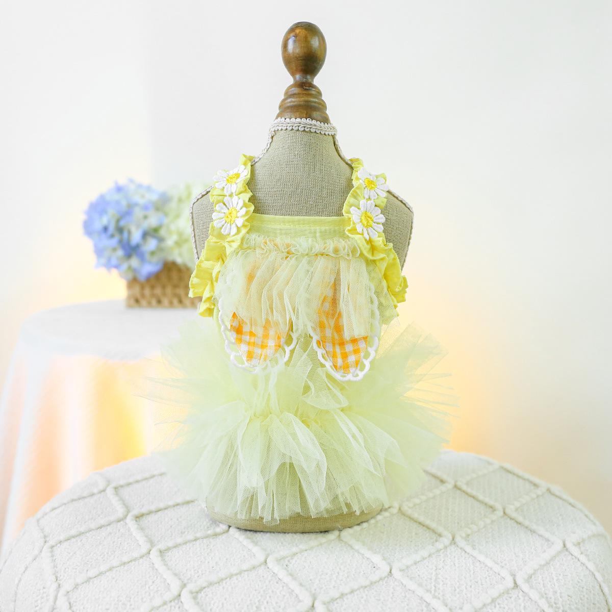 

Сукня принцеси Пет Кільце Мереживо Бобо Рожева для малих та середніх собак L: Chest 48cm, Length 35cm, ~10-12 lbs