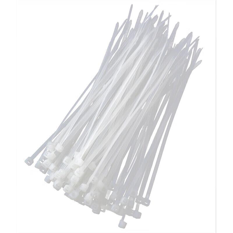Anxiaxia White Self-locking Nylon Cable Ties