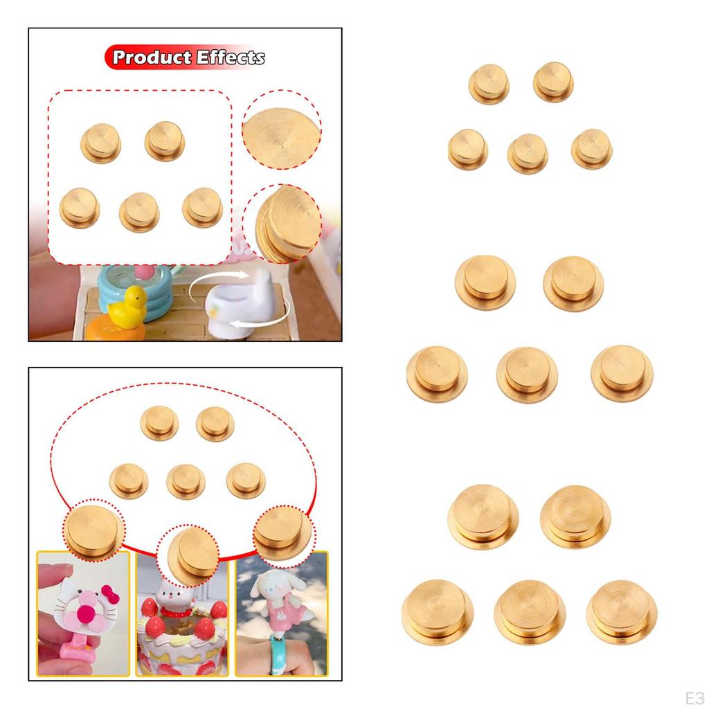 5 Pcs Nail Art Bearings for Women Girls DIY 3D Jewelry Accessories