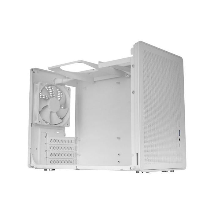 Mini Tower-kabinett - MARS GAMING - MC-XPRO - Hvit - Luftig design - Optimalisering av luftstrøm