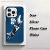 Fighter Plane F-F-22 S-SU-57 Phone Case For iPhone 17,16,15,14,13,12,11,Mini,Pro,E,MAX White Matte Silicone Whtie Cover