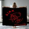 1PC AFC Ajax Custom Name Patterned Flannel Blanket Suitable For All Seasons for Home Decor Warmth and Comfort Gifts Holiday Present