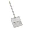 Stainless Steel Chicken Poop Scooper Long Handle Litter Scoop Portable Slat Scoop  Cat Litter Box