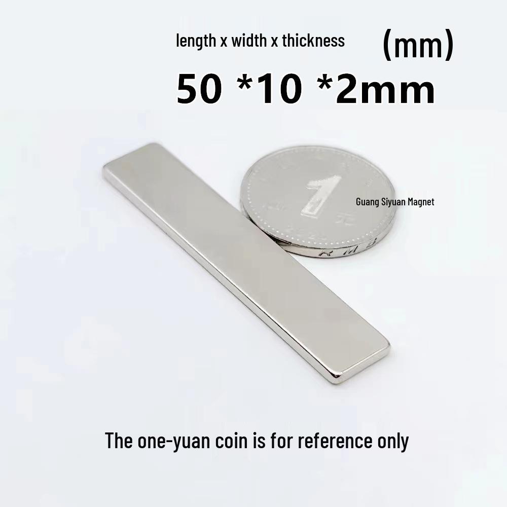 N52 Super Strong Neodymium Iron Boron Magnet, Rectangular 25x30x100mm, Permanent Magnetic Steel Sheet.