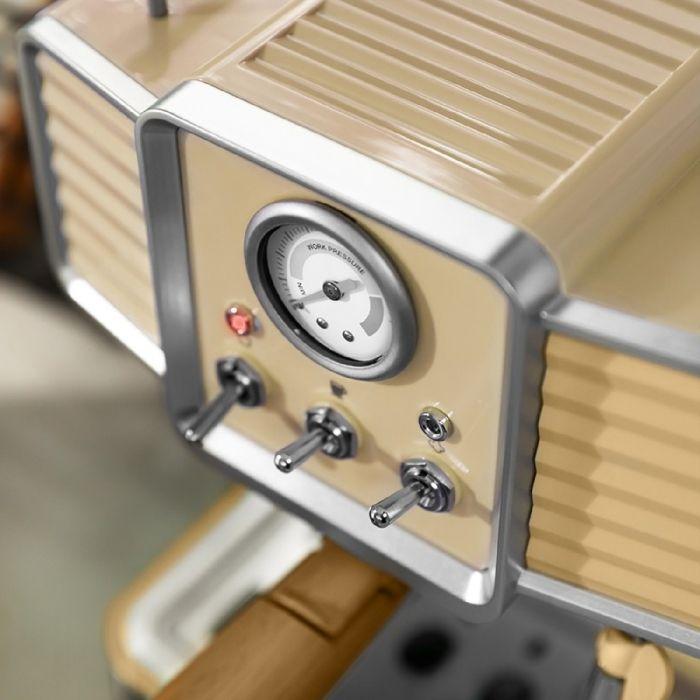 Machine à Café Express - Cecotec - Power Espresso 20 - 1350W - 20 Bars - Design Vintage