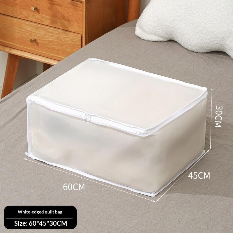 Underbed Storage Bag Foldable Quilt Bag Wardrobe Clothes Storage Waterproof Dustproof Organizer Large Capacity Storagebag